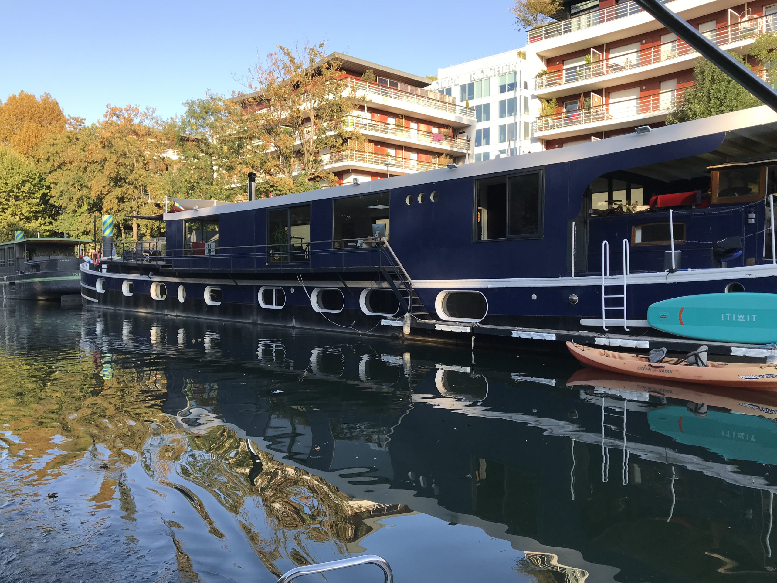 Géronomo sur la Seine